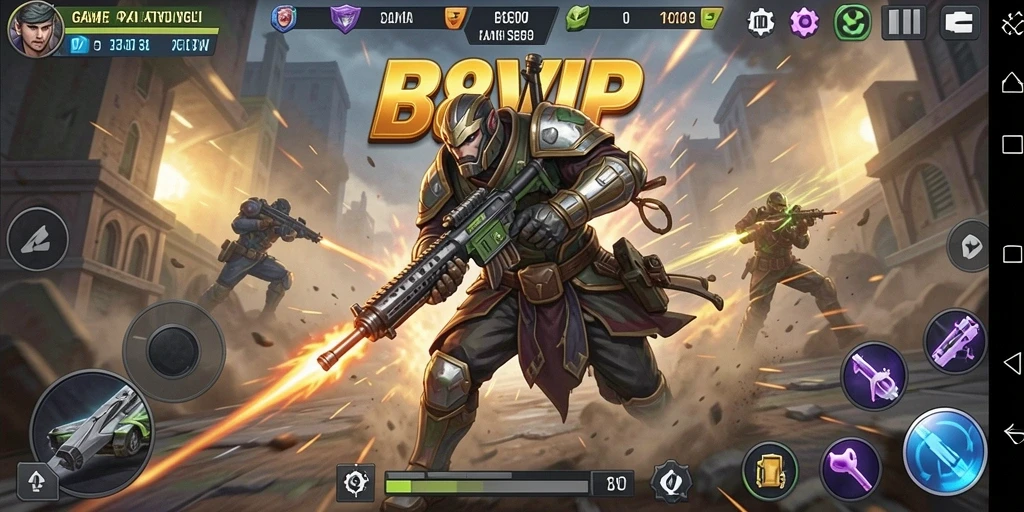 Tangkapan layar menunjukkan aksi mendebarkan dalam game B8VIP.