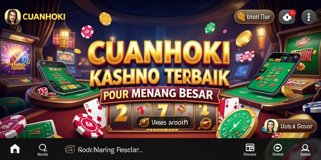 Tampilan menarik dari gameplay dalam aplikasi Kasino CUANHOKI.