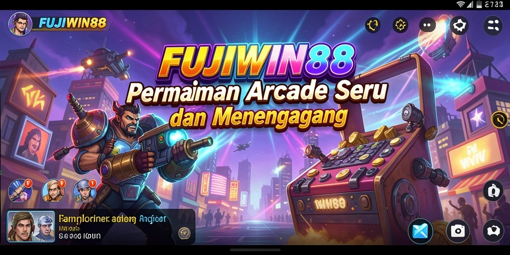 Tampilan permainan seru dan menantang di FUJIWIN88.