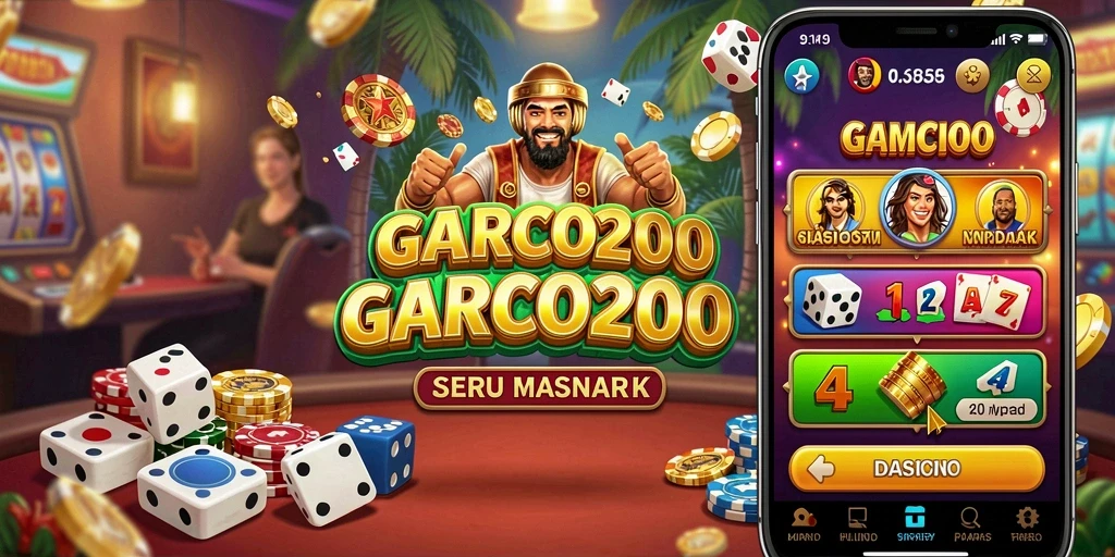 Tampilan gameplay GARCO200 yang menarik dan mendebarkan.