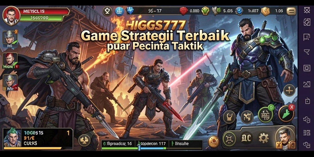 Tampilan gameplay HIGGS777 yang seru dan penuh strategi.
