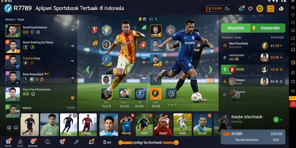 Tampilan screenshot gameplay RR789 menampilkan taruhan olahraga yang menarik.
