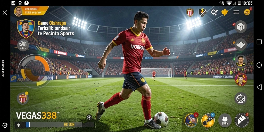 Gameplay seru dengan grafis olahraga yang memukau.